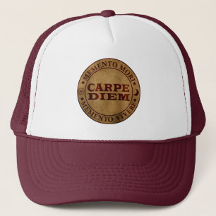 Carpe diem Seize the day Memento mori Trucker Hat