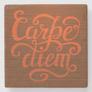 Carpe Diem' Stone Coaster