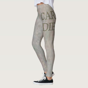 Carpe Diem Stone leggings