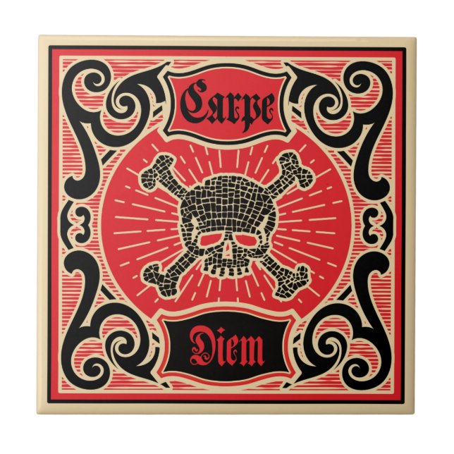 Carpe Diem Tile (Front)
