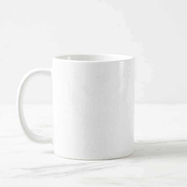 Carpe Diem Wings Coffee Mug (Left)