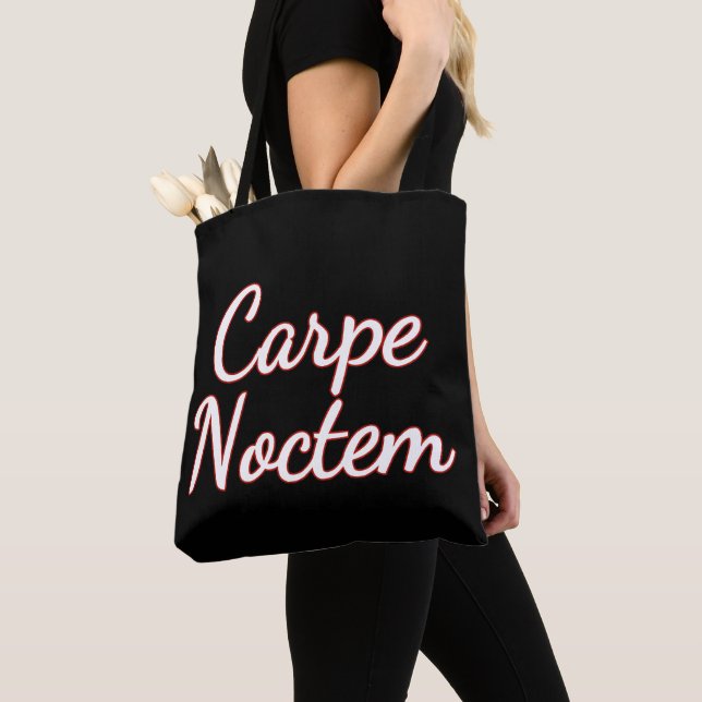 Carpe Noctem  Tote Bag (Close Up)