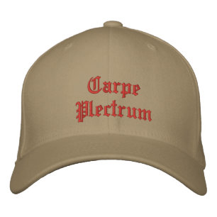 Carpe Plectrum ballcap Embroidered Hat