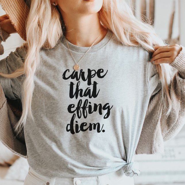 Carpe That Effing Diem Flowy Top (Creator Uploaded)