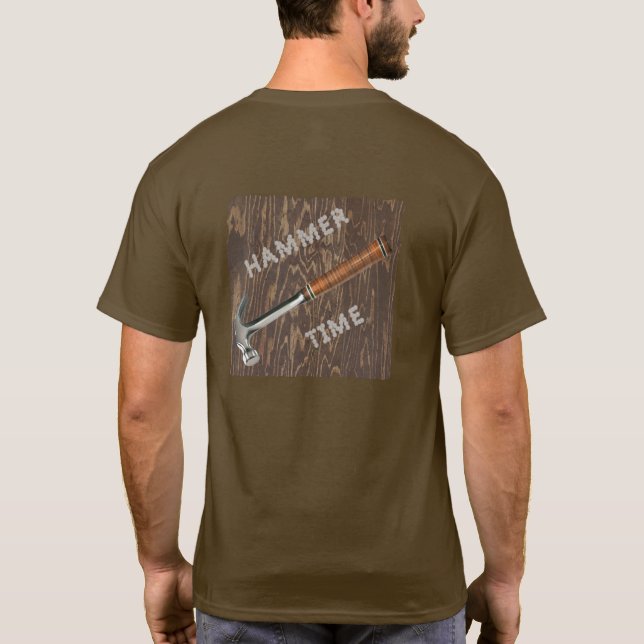 Carpenter and Construction T-Shirt (Back)