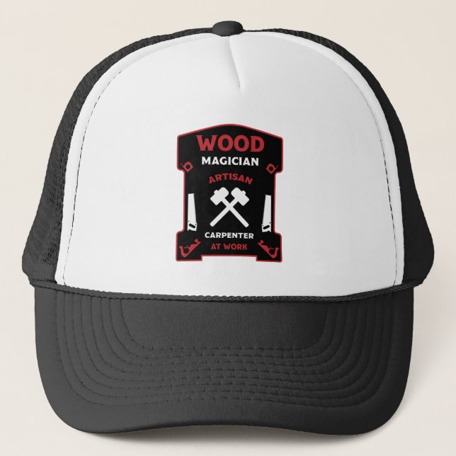 Carpenter Artisan Trucker Hat (Front)
