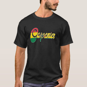 Carpenter Bolivian Vintage Heritage DNA Flag T-Shirt