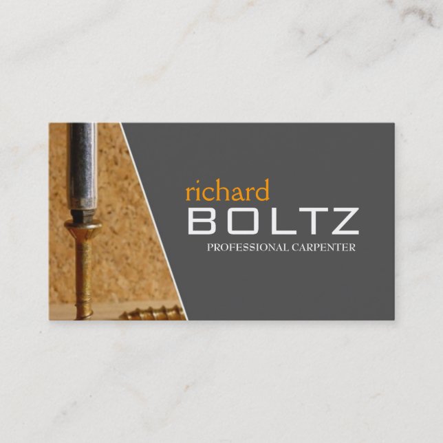 Carpenter - Business Cards (Front)