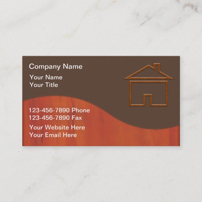 Carpenter Business Cards (Front)