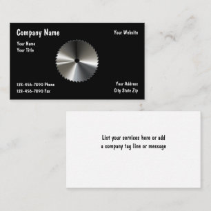 Carpenter Business Cards