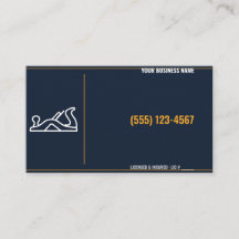 Carpenter Business Cards, Custom Name & Phone