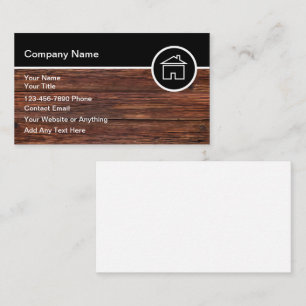 Carpenter Editable Modern Business Cards Design