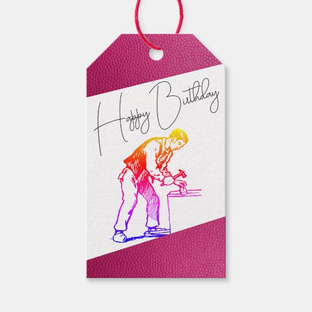 Carpenter Gift Tags (Front)