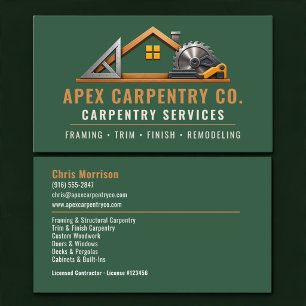 Carpenter Green Professional Services Business Card