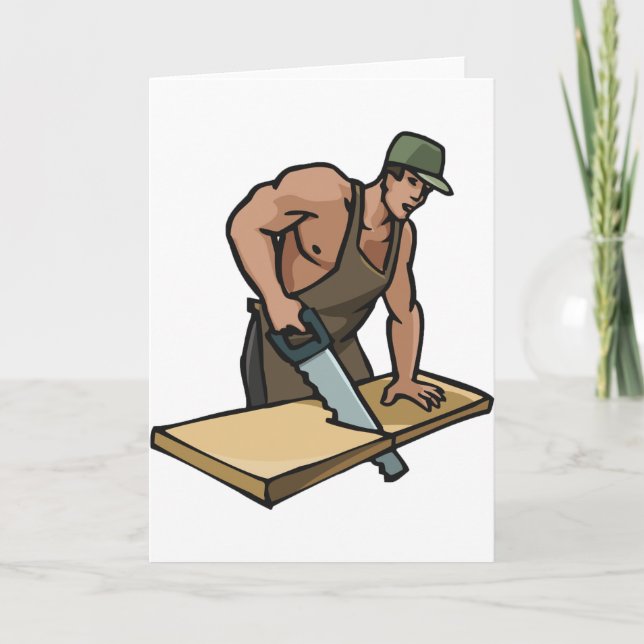 Carpenter Greeting Cards (Front)