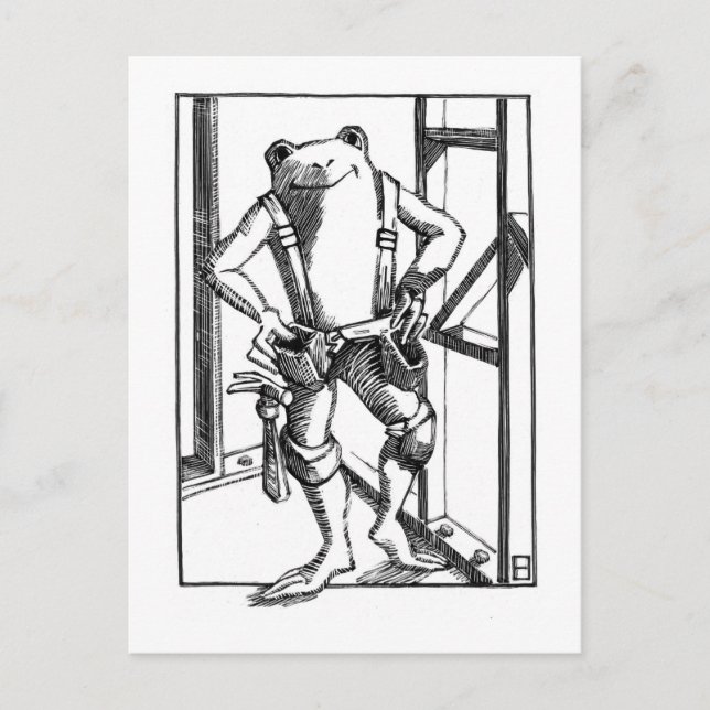 carpenter postcard (Front)