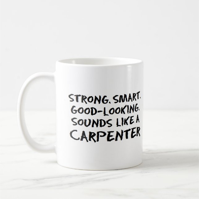 Carpenter sound coffee mug (Left)