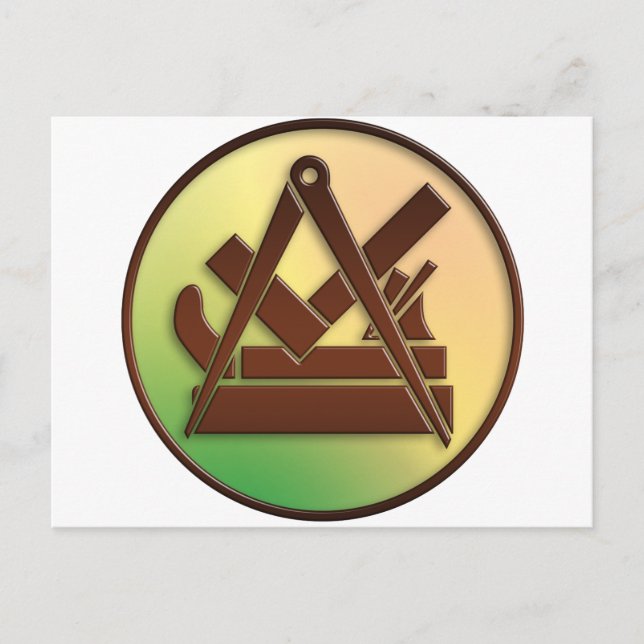 carpenter symbol postcard (Front)