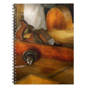 Carpenter - The humble shop plane Spiral Notebook