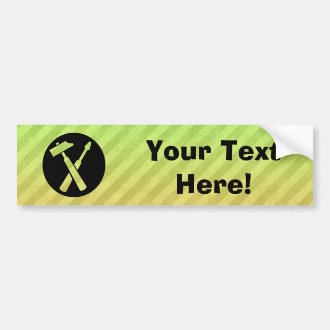 Carpenter Tools Bumper Sticker (Front)