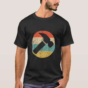 Carpenter Vintage Retro Hammer T-Shirt