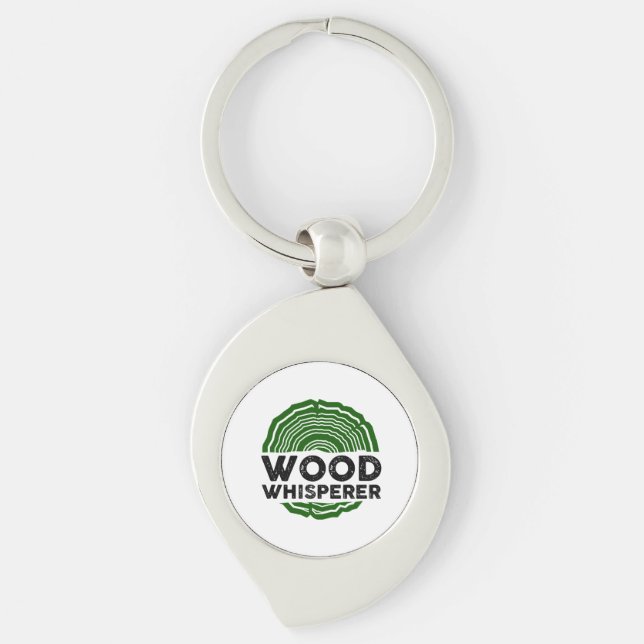Carpenter - Wood Whisperer Key Ring (Front)