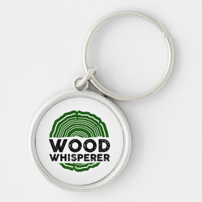 Carpenter - Wood Whisperer Key Ring (Front)