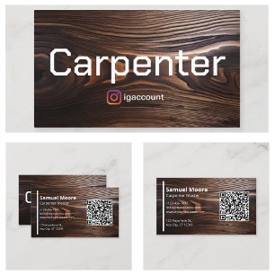 Carpenters Business Card