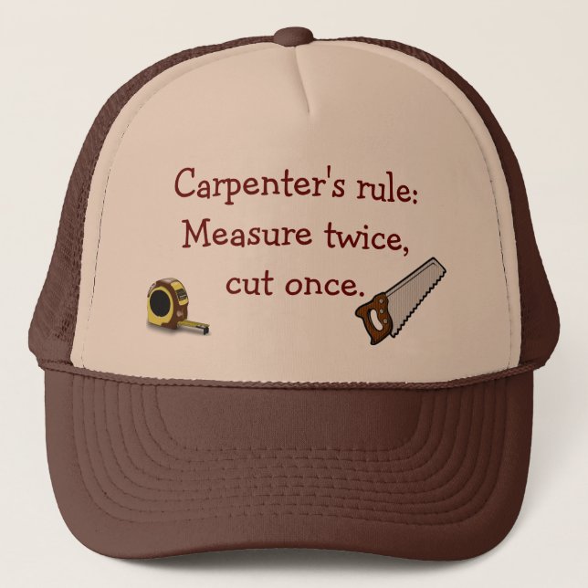 Carpenter's Rule Hat (Front)