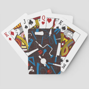 Carpenters Tools, Woodworking Playing Cards