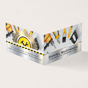 Carpentry Building Tools Business Card