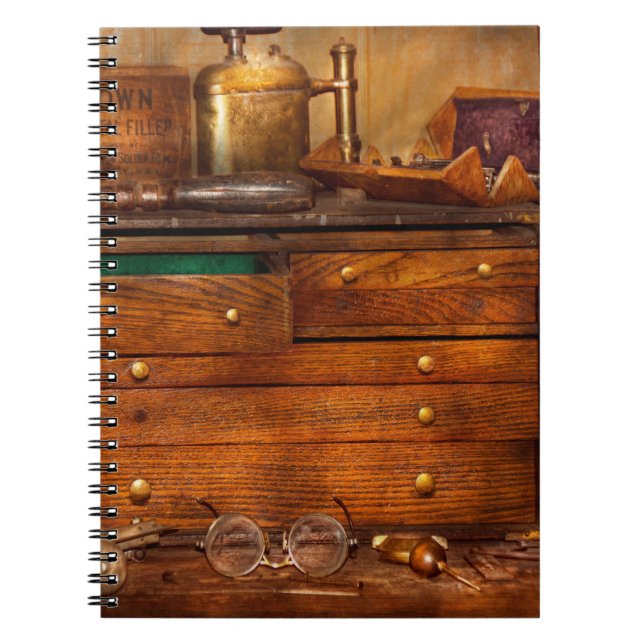 Carpentry - Tools - In my younger days Spiral Notebook (Front)