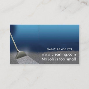 Carpet Cleaning Business Card