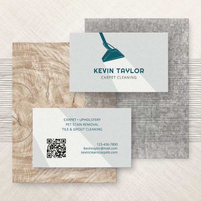 Carpet Cleaning Business Card (Creator Uploaded)