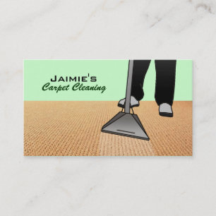 Carpet Cleaning Business Cards