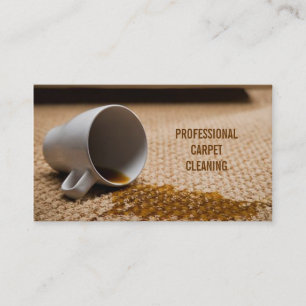 Carpet Cleaning, Flooring, Steamers Business Business Card