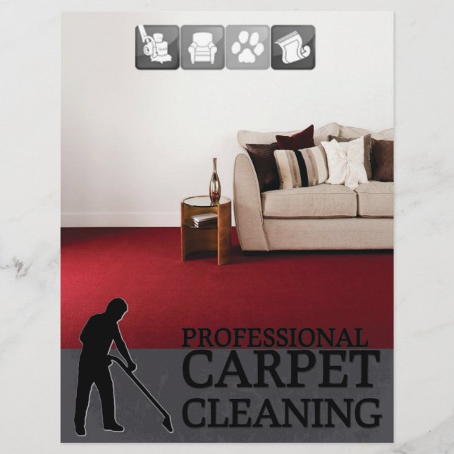 Carpet Cleaning Service Flyer (Front)