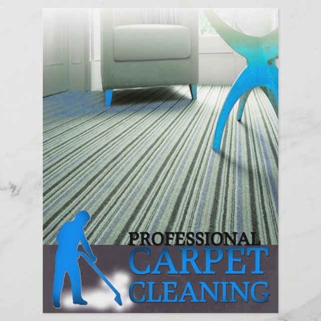 Carpet Cleaning Service Flyer (Front)