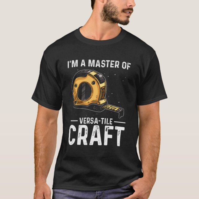 Carpet Installer Designs For Construction Floor In T-Shirt (Front)