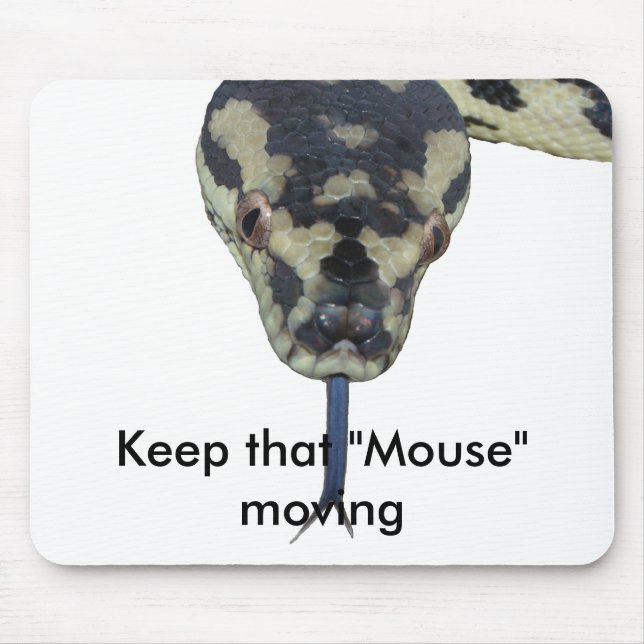 Carpet Pythons rule Mouse Pad (Front)