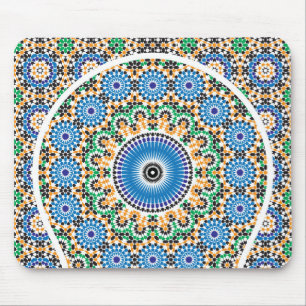 Carpets decorated with mosaics mouse pad