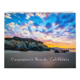 Carpinteria Beach, California Calendar