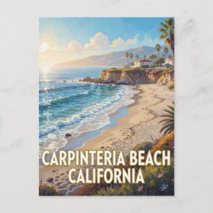 Carpinteria State Beach — California Postcard
