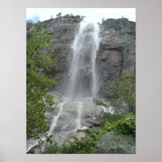 Carr Canyon Waterfall Poster (Front)