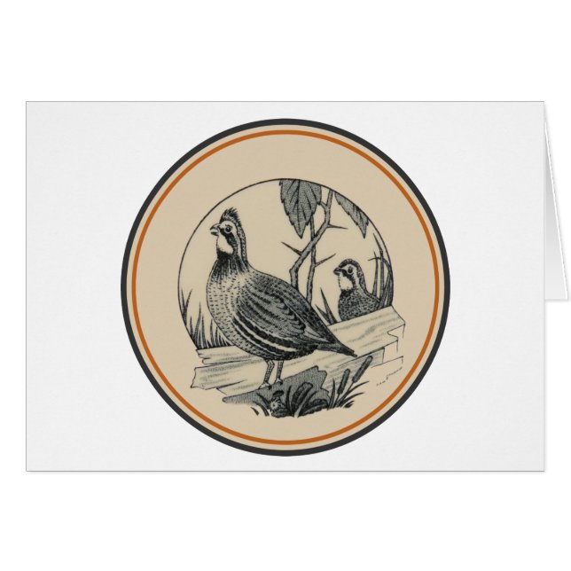 Carr China's WV State Parks Series: Quail (Front Horizontal)