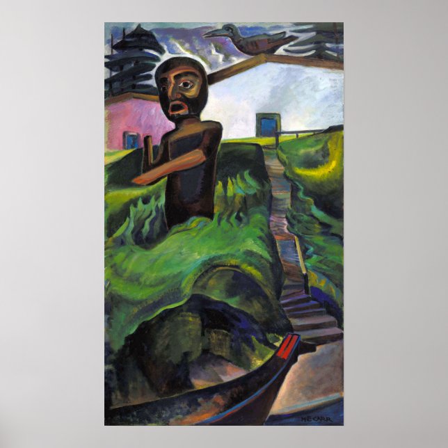 Carr - Crazy Stair 1928 Poster (Front)