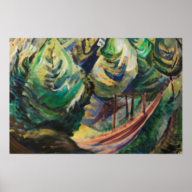 Carr - Path Among Pines 1930 Poster (Front)