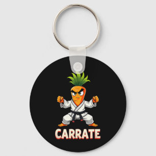 Carrate Karate Carrot Mma Students Trainer _1 Key Ring