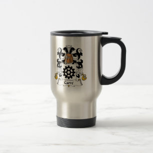 Carre Family Crest Travel Mug