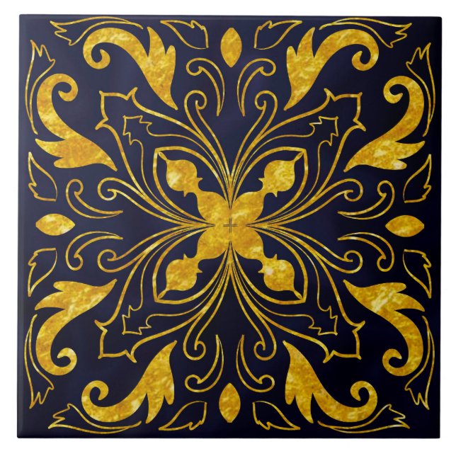 Carreau Mandala or Tile (Front)